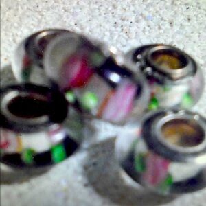 Colorful Glass 5 Beads